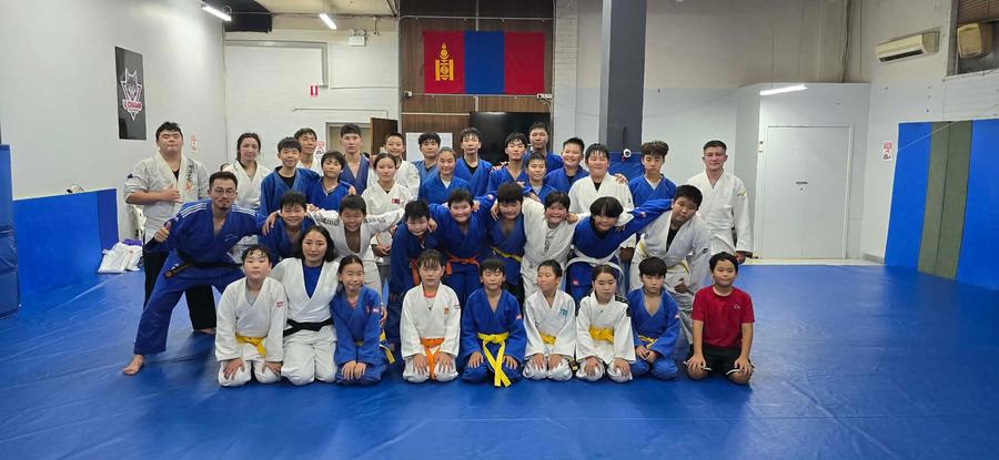 Full Respect Judo Academy team on the mat