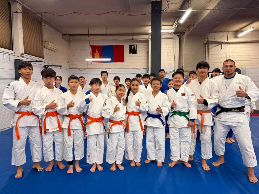 Respect Judo Academy students and coach