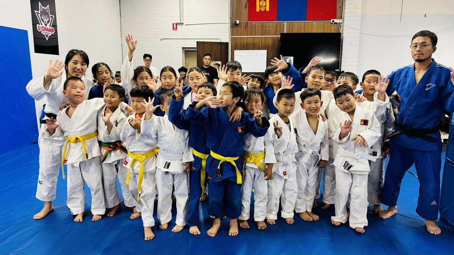 Respect Judo Academy students